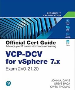 VCP-DCV for vSphere 7.x Exam 2V0-21.20 Official Cert Guide