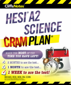 CliffsNotes HESI A2 Science Cram Plan (2021)