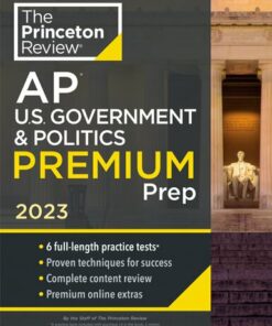 Princeton Review AP U.S. Government and Politics Premium Prep