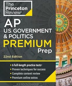 Princeton Review AP U.S. Government and Politics Premium Prep