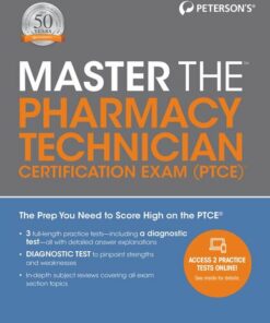 Master the Pharmacy Technician Certification PTCE Exam (2020)