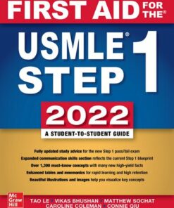 First Aid for the USMLE Step 1 2022