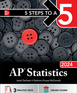 5 Steps to a 5: AP Statistics 2024 (2024)