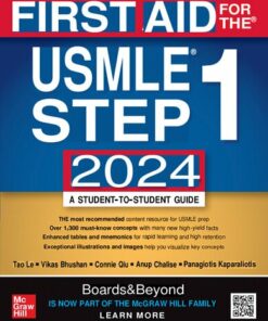 First Aid for the USMLE Step 1 2024: A Student-to-Student Guide (2024)