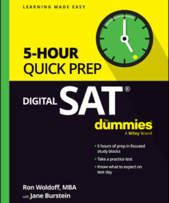 Digital SAT 5-Hour Quick Prep For Dummies (2024)