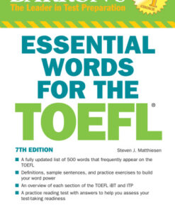 Essential Words for the TOEFL (2017)