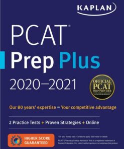 PCAT Prep Plus 2020-2021: 2 Practice Tests + Proven Strategies (2020)