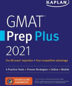 GMAT Prep Plus 2021: 6 Practice Tests + Proven Strategies (2020)