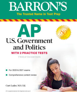 AP US Government and Politics: With 2 Practice Tests