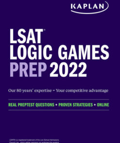 LSAT Logic Games Prep 2022: Real Preptest Questions + Proven Strategies + Online (2021)