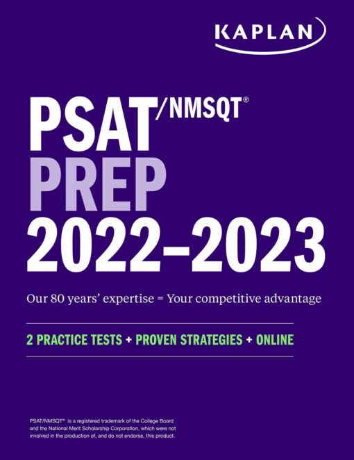 PSAT/NMSQT Prep 2022  2023: 2 Practice Tests + Proven Strategies + Online (2022)