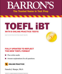 TOEFL iBT: with 8 Online Practice Tests (2022)