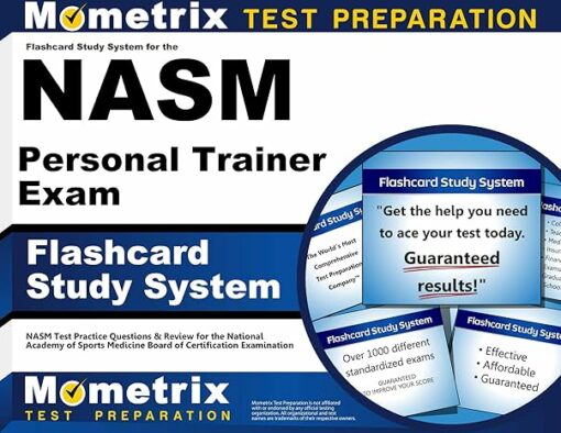 Flashcard Study System for the NASM Personal Trainer Exam: NASM Test Practice Questions and Review (2020)