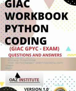 Giac Workbook Python Coding Gpyc Exam Questions and Answers (2020)